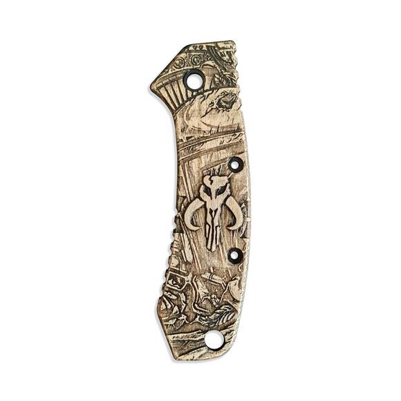 Mythosaur Skull - Kershaw Cryo (G10 Version) Knife Scale by Svechnikov Knives