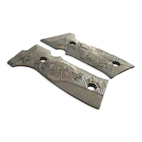 Oda Nobunaga Black - Sig Sauer P320 AXG GripsOda Nobunaga Black - Sig Sauer P320 AXG Grips