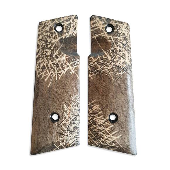Scratches Dark - Sig Sauer P365 Macro Mischief Machine frame Grips