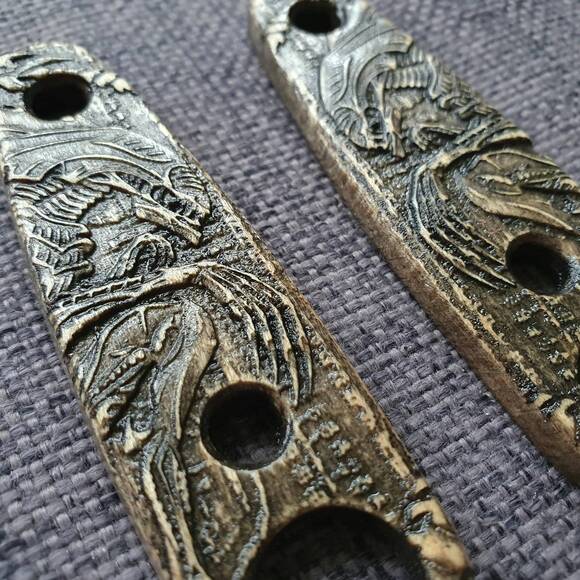 Alien - ESEE Izula-2 Knife Scales by Svechnikov Knives