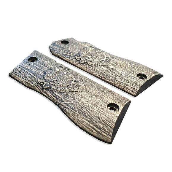 Star Model BM 9 Maple Grips - Buffalo / Hand-painted