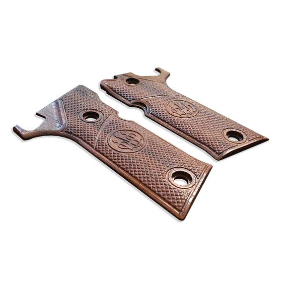 Beretta 92X Performance Walnut Grips - Classic V3 / Hand-painted