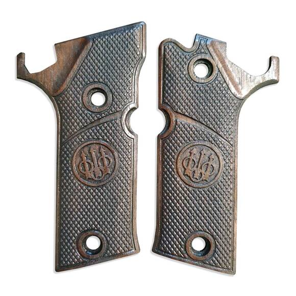 Beretta 92X Performance walnut grips - Classic V3 Dark / hand-painted