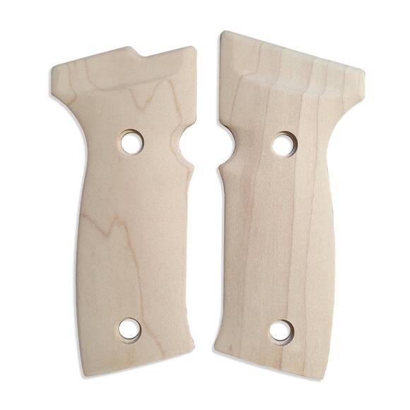 Sig Sauer P320 AXG maple grips - Clean DIY / hand-painted