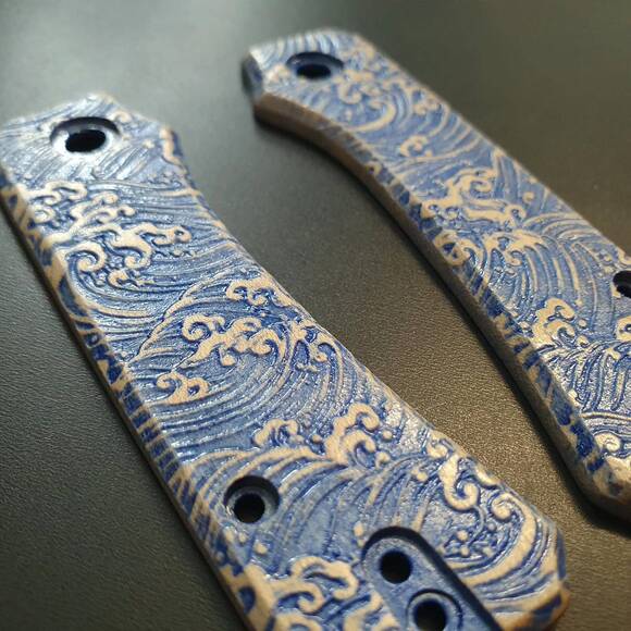 CIVIVI Baby Banter Maple Scales - Japan Wave / Hand-painted