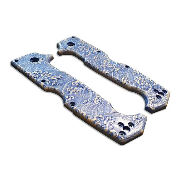 Japan Wave - Cold Steel SR1, SR1 Lite Knife Scales by Svechnikov Knives