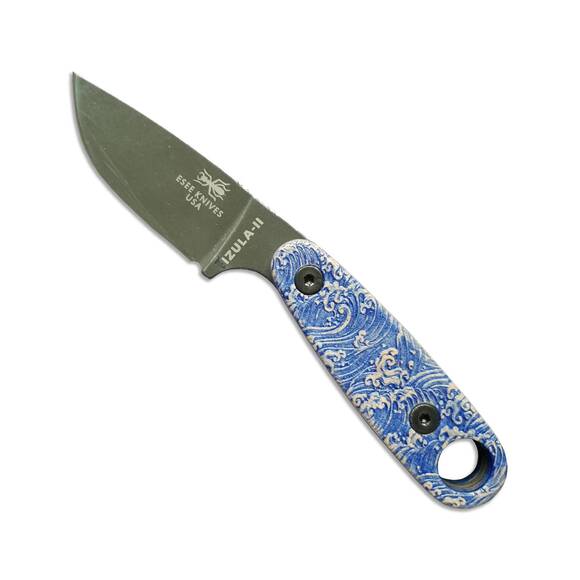 Japan Wave - ESEE Izula-2 Knife Scales by Svechnikov Knives