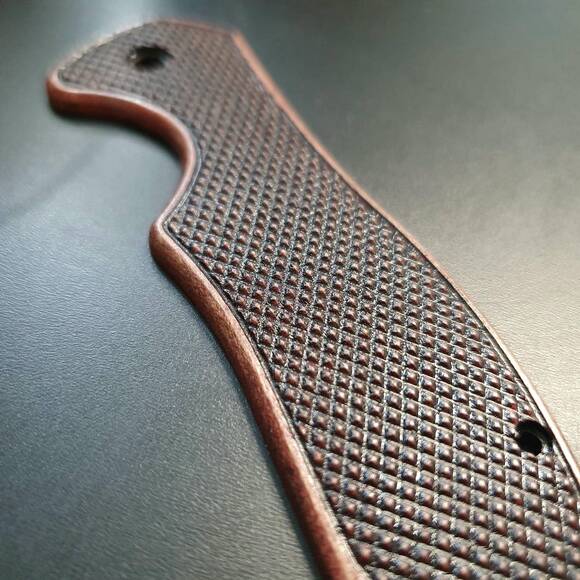 Old Classic Dark Cherry - Kershaw Emerson CQC 6K, 7K Knife Scale by Svechnikov Knives