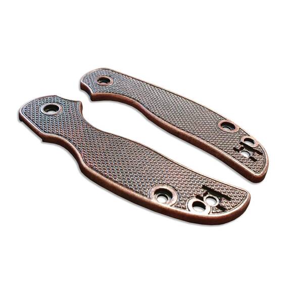 Old Classic Dark Cherry - Spyderco Sage 5 Knife Scales by Svechnikov Knives