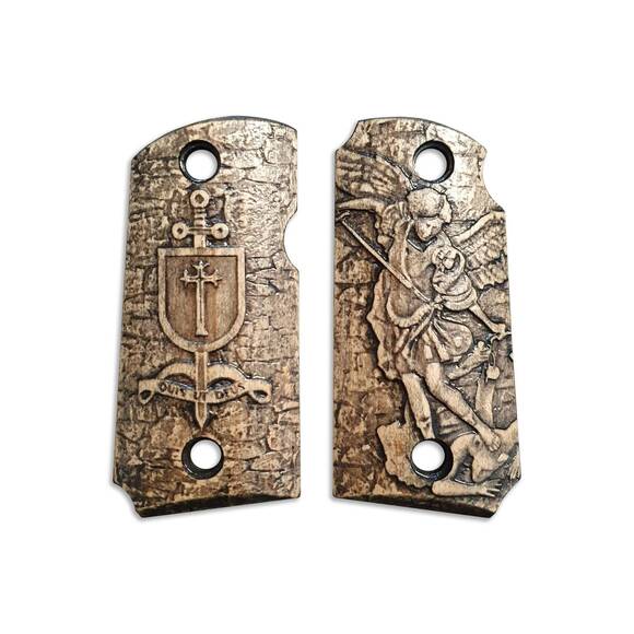 Quis Ut Deus - Kimber Micro 9 Grips