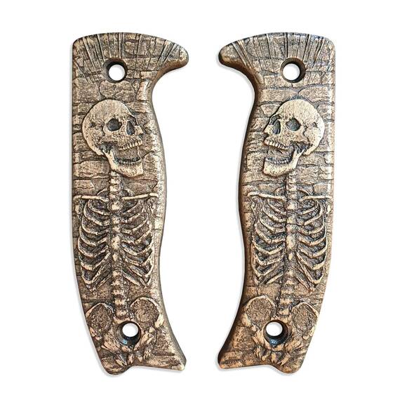 Skeleton - ESEE Model 5, Model 6 Knife Scales by Svechnikov Knives