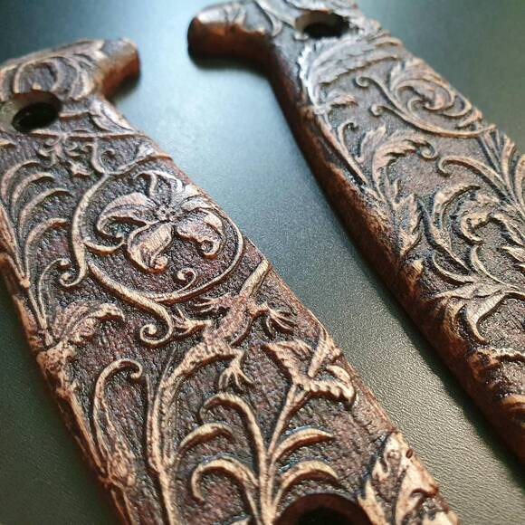 Wild Thickets Baroque - ESEE Model 3, Model 4 Knife Scales by Svechnikov Knives