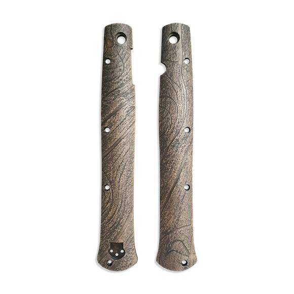 Wood Bark (3169) - Cold Steel Ti-Lite 6 Knife Scales by Svechnikov Knives