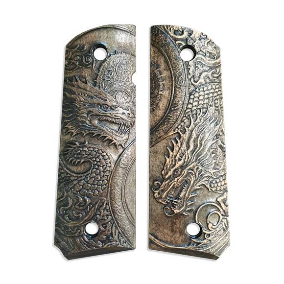 Yin Yang Dragon - 1911 Full Size Government GripsYin Yang Dragon - 1911 Full Size Government Grips