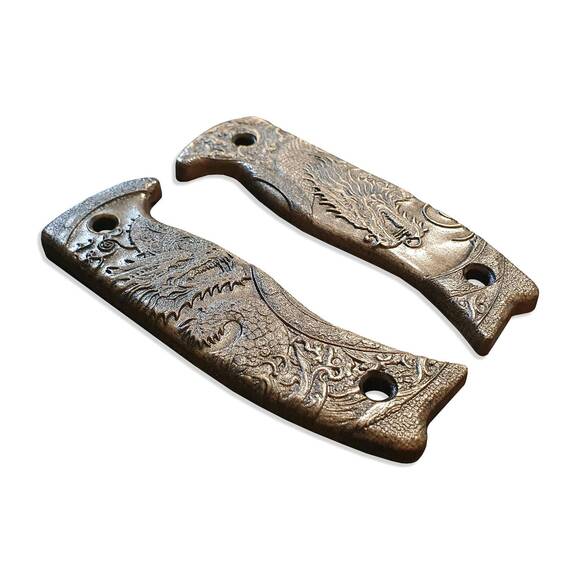 Yin Yang Dragon - ESEE Model 5, Model 6 Knife Scales by Svechnikov Knives