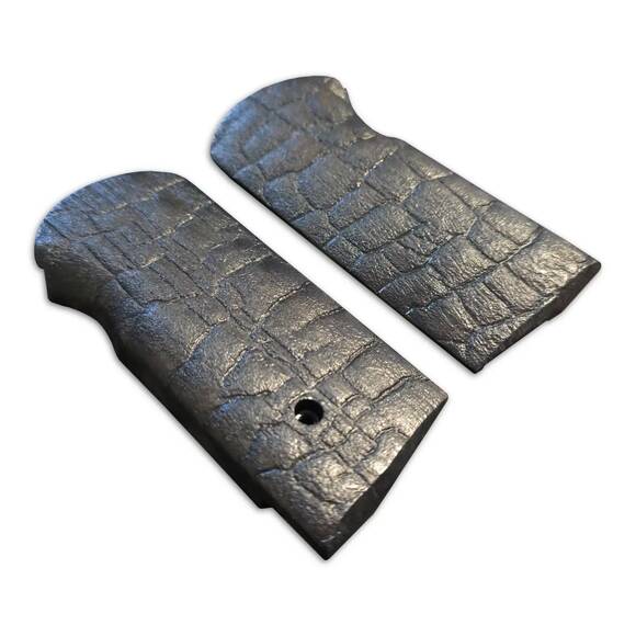 Stechkin APS Maple Grips - Charcoal / Hand-painted