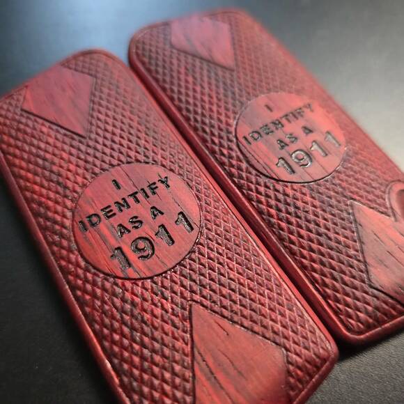 Identify As 1911 Padauk - Tokarev TT Grips