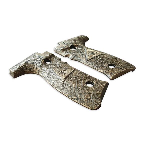 Zastava CZ 99 Maple Grips - Illuminati / Hand-painted