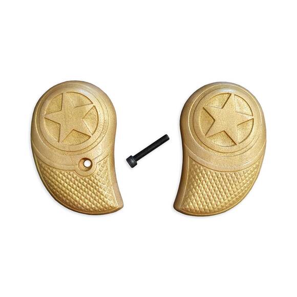 Bond Arms Hand Cannon maple grips - Classic Star Gold / hand-painted