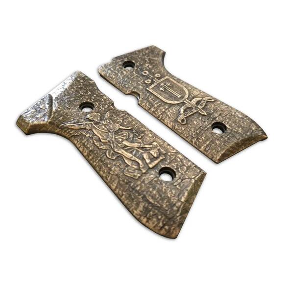 Quis Ut Deus - Beretta 92, 92A1, 92G, 92FS, 96, 96A1, 98FS, 98A1, M9, M9A1 Grips