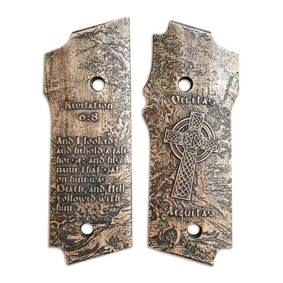 Revelation 6:8 - Smith & Wesson 645 Grips