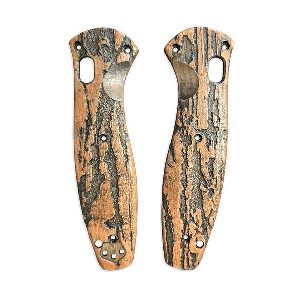 Benchmade Barrage 580 Maple Scales - Roughness Bronze / Hand-painted