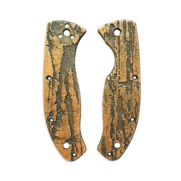 Roughness Bronze - Spyderco Tenacious Knife Scales by Svechnikov Knives