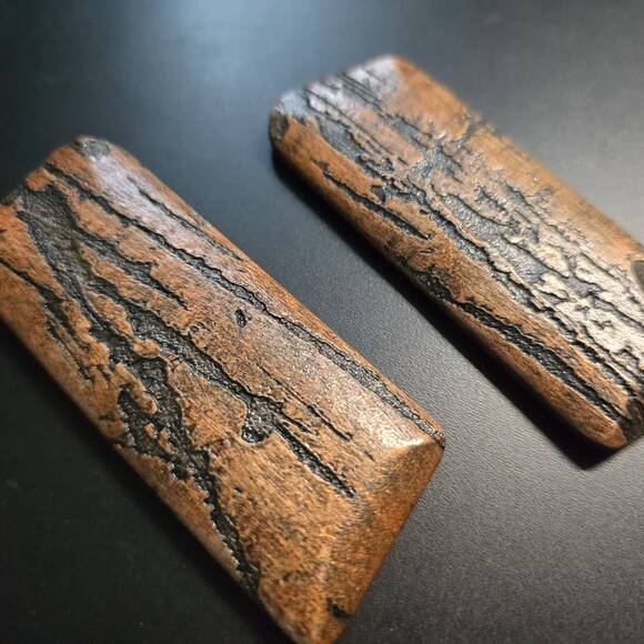 Tokarev TT Maple Grips - Roughness Bronze / Hand-painted