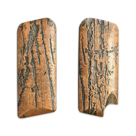 Tokarev TT maple grips - Roughness Bronze / hand-painted