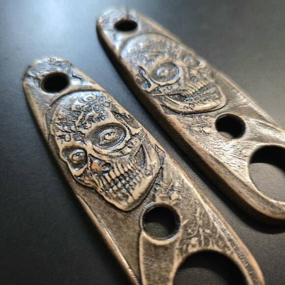 Santa Muerte V2 - ESEE Izula-2 Knife Scales by Svechnikov Knives