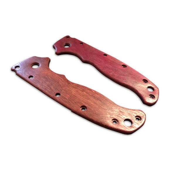 Traditional Amaranth - Demko AD20.5 Knife Scales by Svechnikov Knives