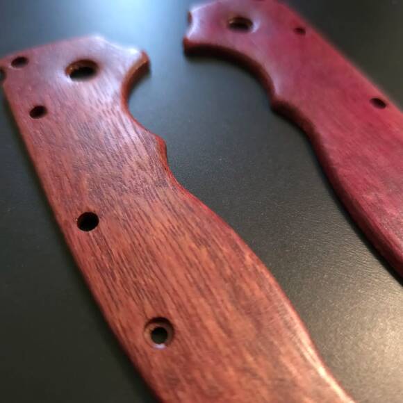 Traditional Amaranth - Demko AD20.5 Knife Scales by Svechnikov Knives
