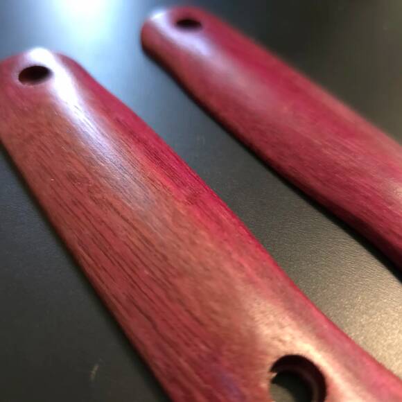 Traditional Amaranth - Fällkniven F1X, F1XB Knife Scales by Svechnikov Knives