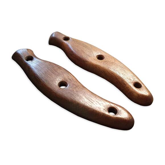 Traditional Walnut - Tops Knives Field Dog Knife Scales by Svechnikov Knives