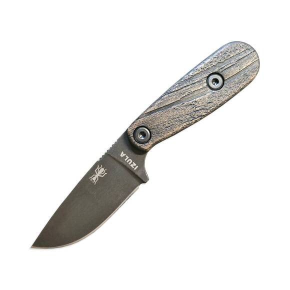 ESEE Izula maple handle scales - Wood Bark (3169) / hand-painted
