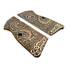 Browning Hi-Power Maple Grips - Celtic Gates / Hand-painted