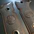 Beretta 92XI, 92GTS Walnut Grips - Classic V2 Medallion Dark / Hand-painted