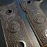 Beretta 92XI, 92GTS Walnut Grips - Classic V3 Medallion Dark / Hand-painted