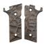 Beretta 92XI, 92GTS maple grips - Crack V2 (3169) / hand-painted