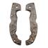 Cold Steel Voyager Extra Large maple handle scales - Crack V2 (3169) / hand-painted