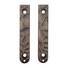 Ka-Bar Model 4 EK44/EK45 maple handle scales - Crack V2 (3169) / hand-painted