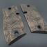 KelTec P15 Metal Maple Grips - Crack V2 (3169) / Hand-painted