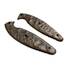 Ka-Bar TDI Law Enforcement Large maple handle scales - Crack V2 (3169) / hand-painted