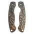 Spyderco Military maple handle scales - Crack V2 (3169) / hand-painted