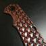 Hinderer Project X maple handle scales - Dragon Scales Dark Cherry / hand-painted
