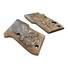 Beretta 21A Bobcat Maple Grips - Eagle Arrows / Hand-painted