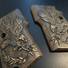 Beretta 21A Bobcat Maple Grips - Eagle Arrows / Hand-painted