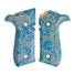 Arex Rex Zero 1 Standard maple grips - Gzhel V2 / hand-painted