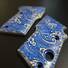 Beretta 21A Bobcat Maple Grips - Japan Wave / Hand-painted