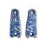 ESEE Izula short maple handle scales - Japan Wave / hand-painted